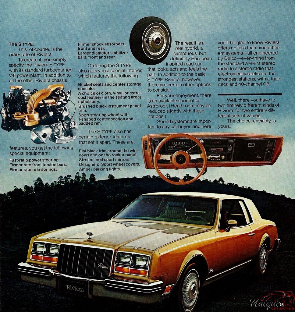 1979 Buick Riviera Car Brochure Page 15